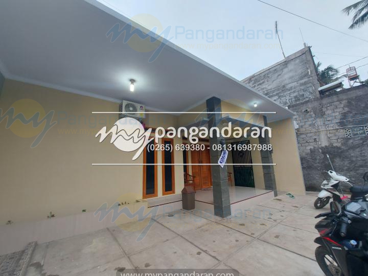 Tampilan Depan Rumah Sewa Bi Rohini Pangandaran